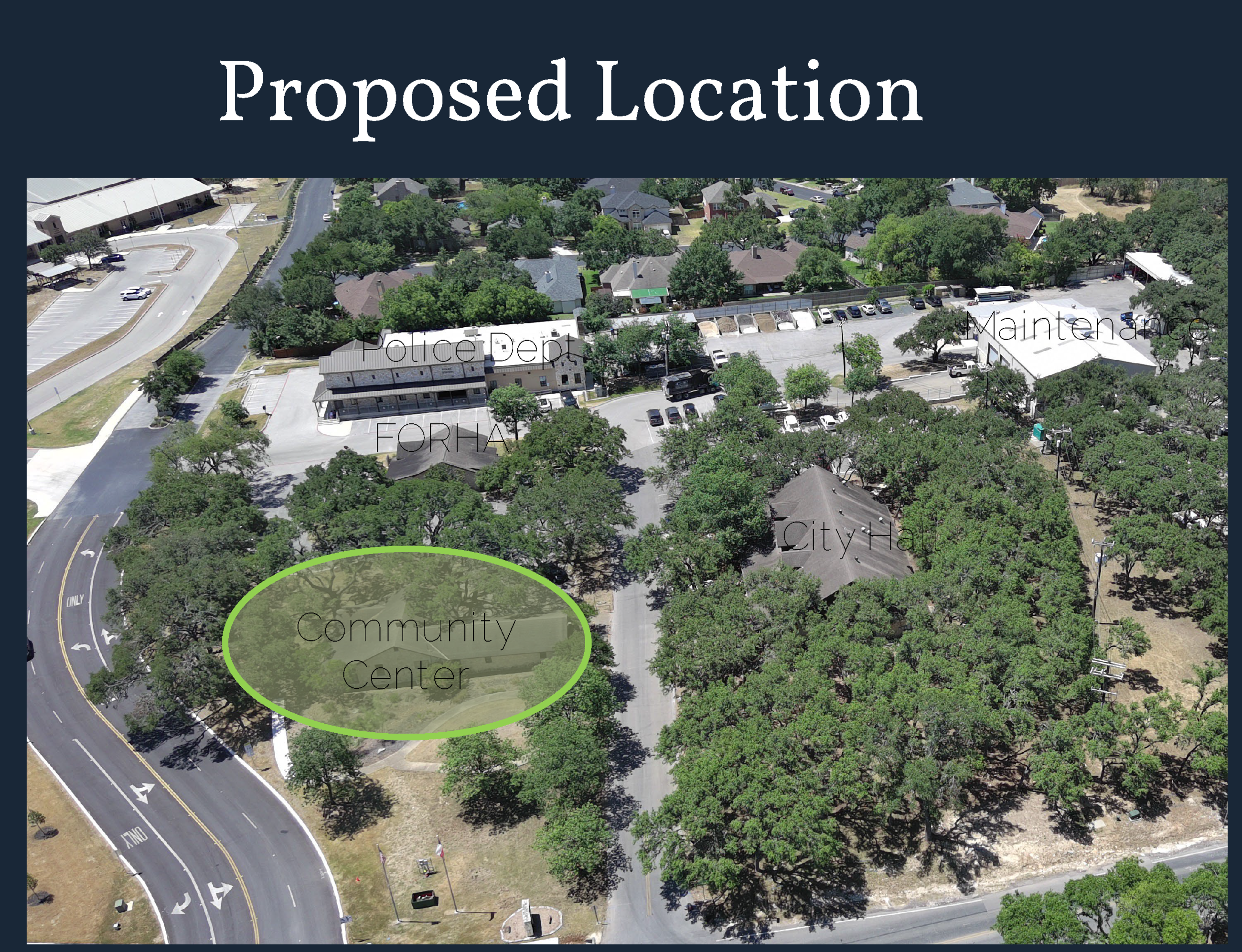 Community Center Proposed Location